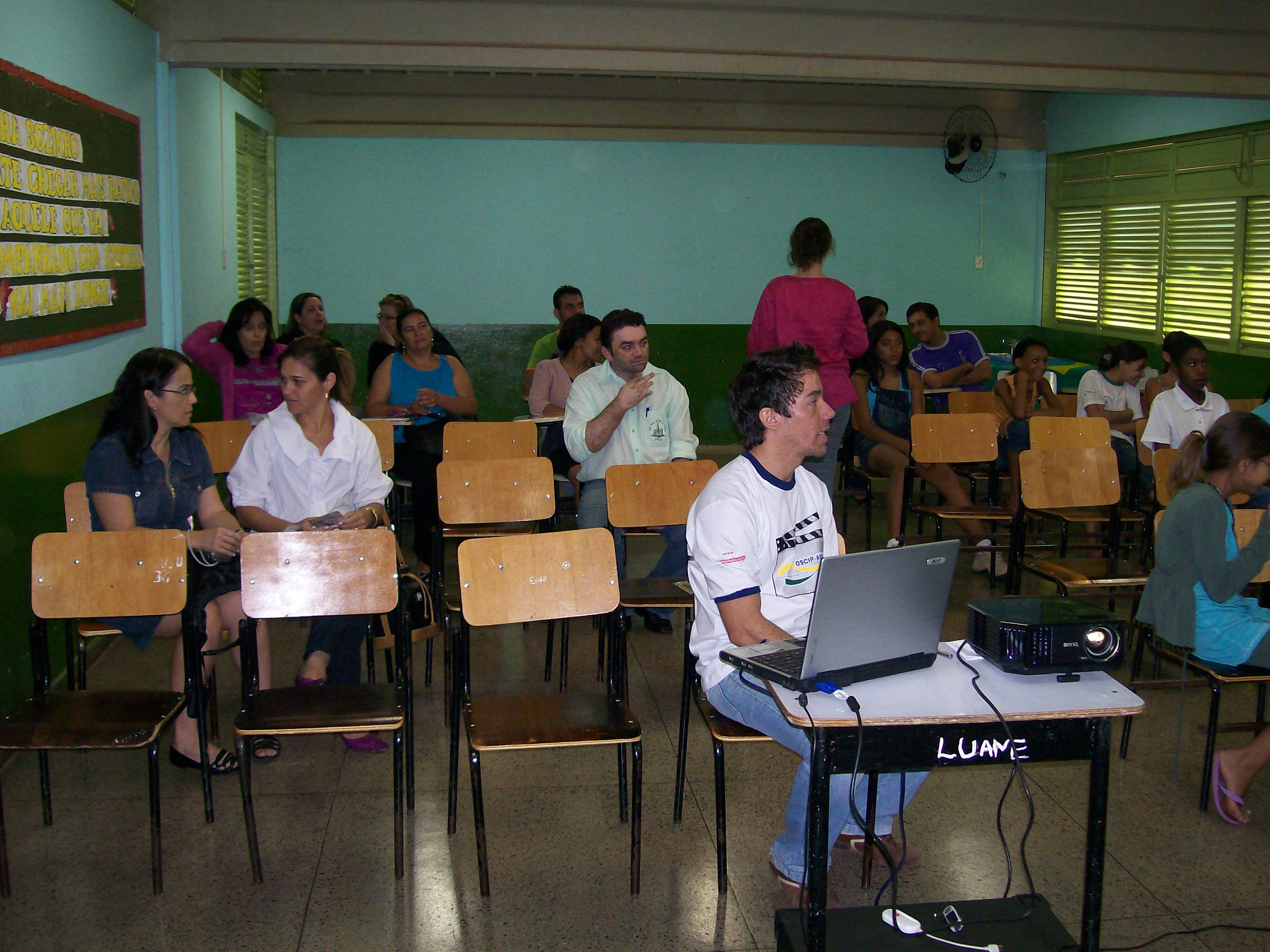 Registro do Cine Cidadão no CEF NSF