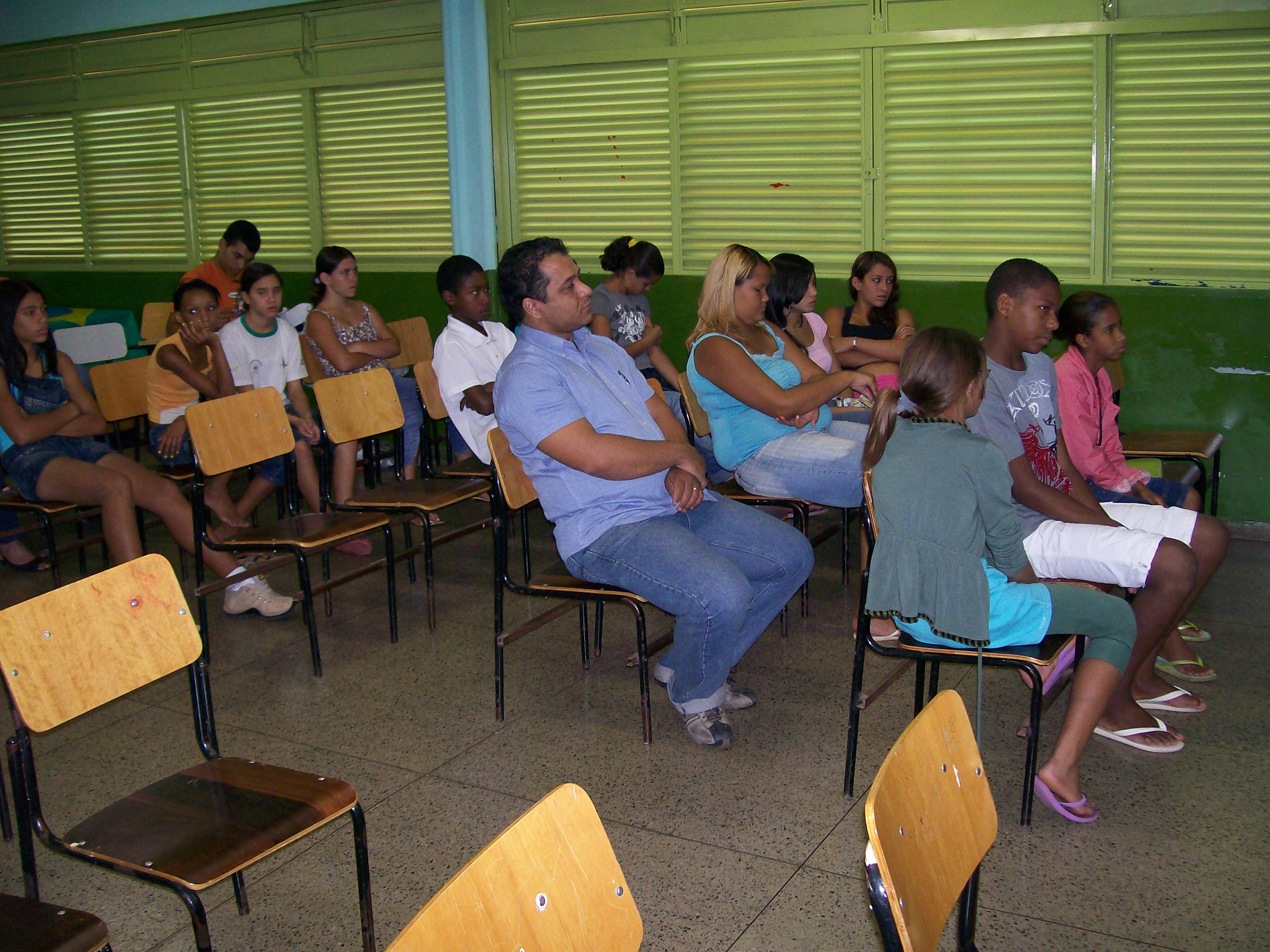 Atividade do Cine Cidadão — CEF NSF