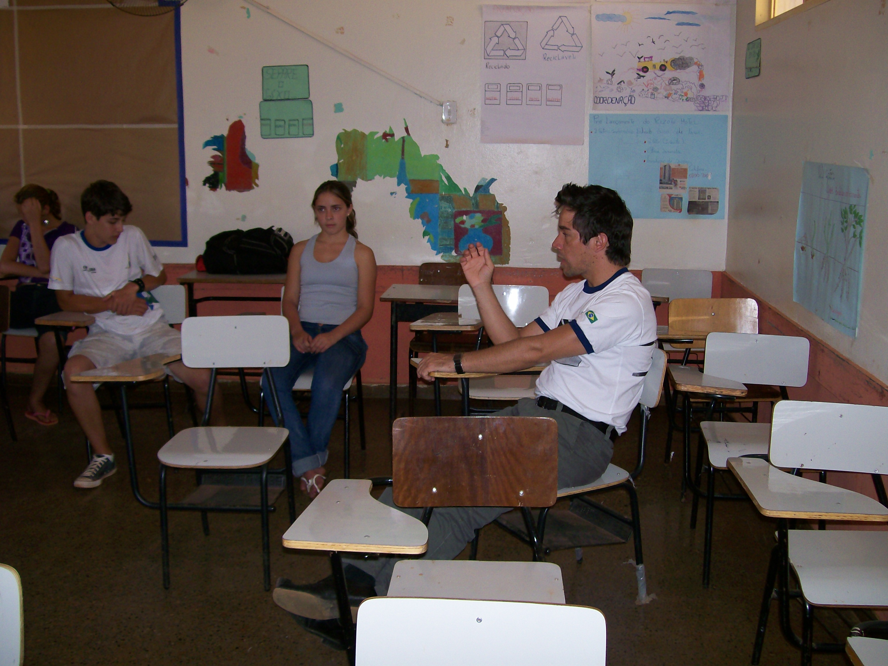 Júri simulado no Centro Educacional Taquara — registro 2