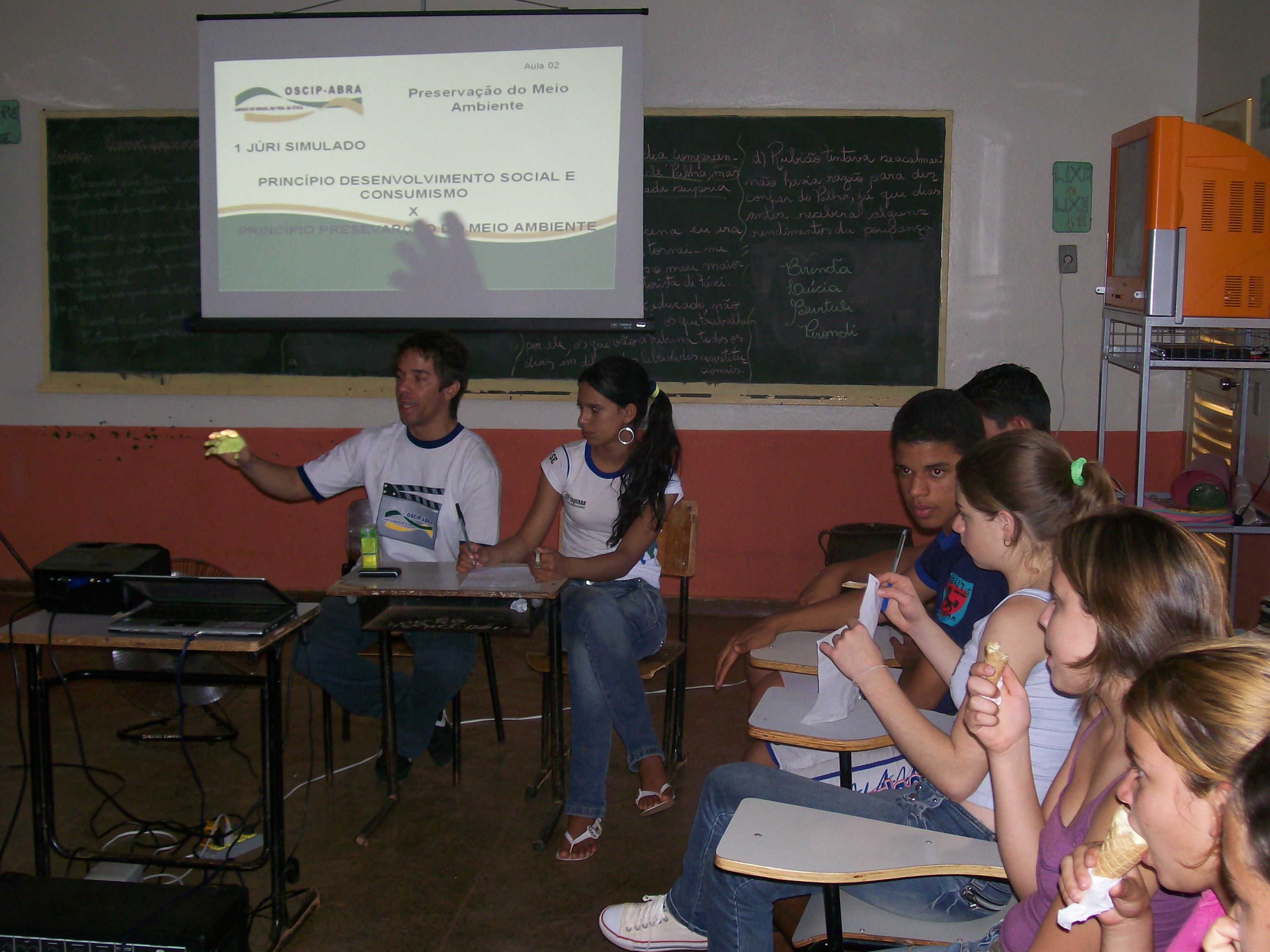 Júri simulado no Centro Educacional Taquara — registro 10