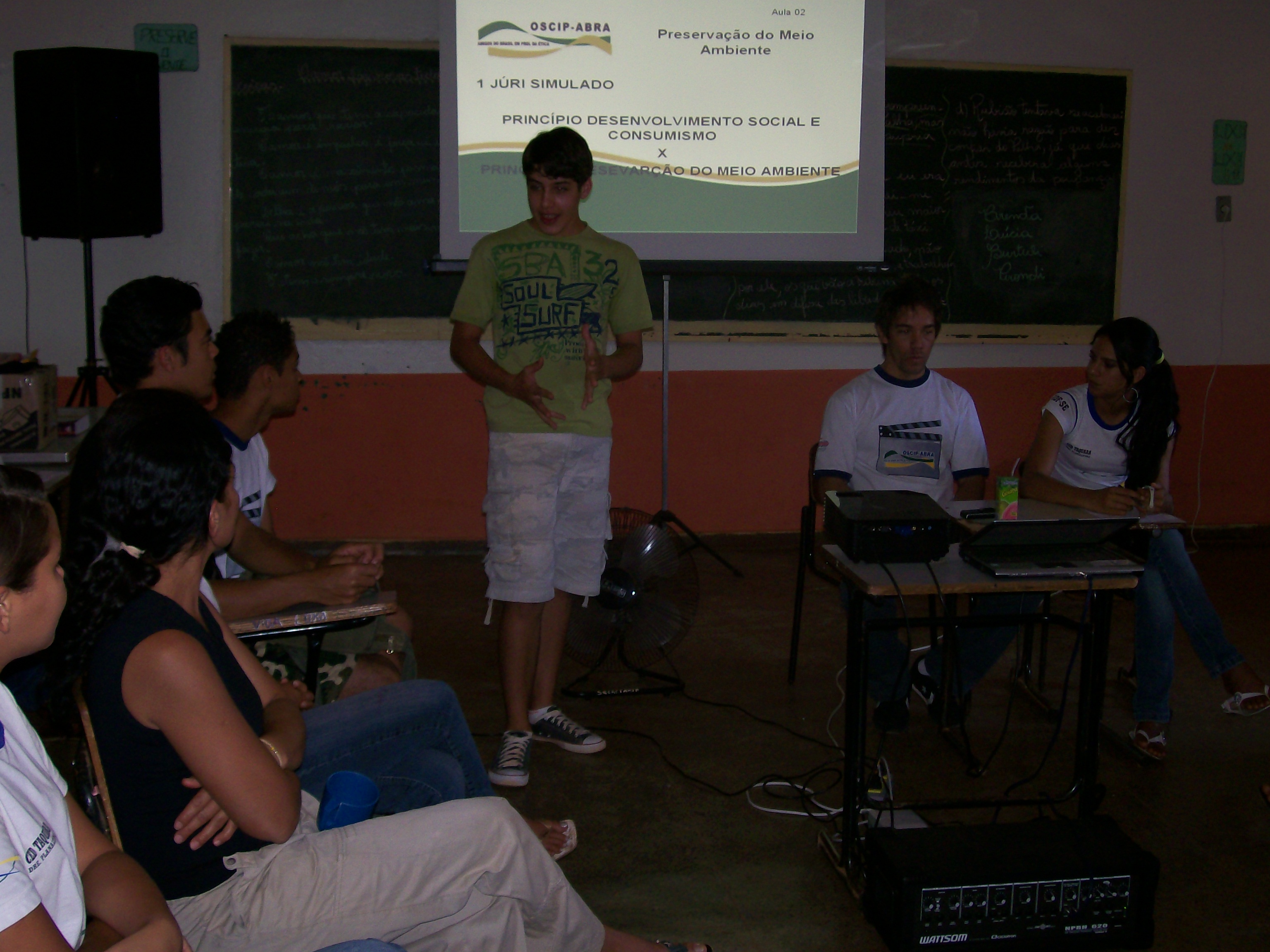 Júri simulado no Centro Educacional Taquara — registro 12