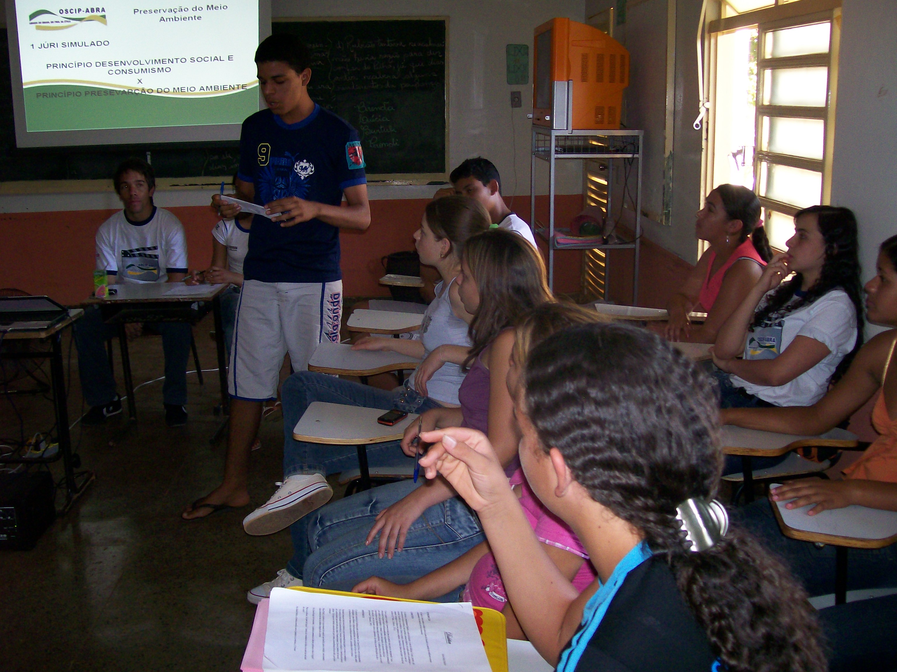 Júri simulado no Centro Educacional Taquara — registro 15