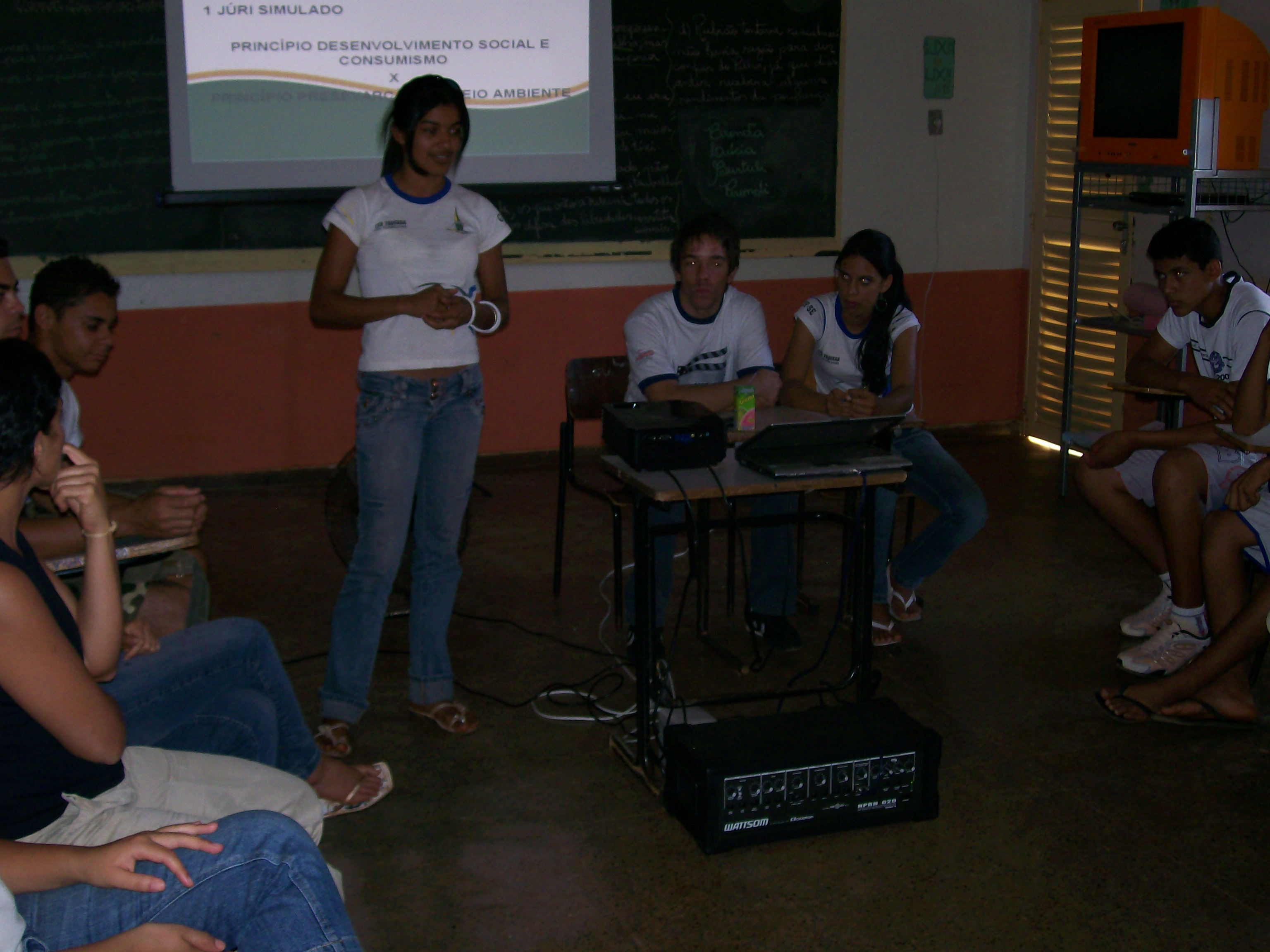 Júri simulado no Centro Educacional Taquara — registro 16